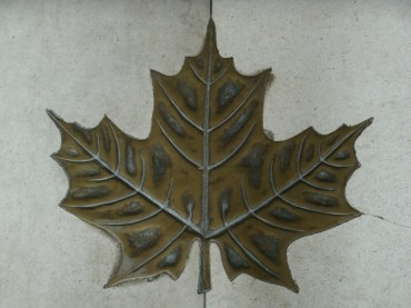 aprilyamasaki.com // Coventry Cathedral Bronze Maple Leaf aprilyamasaki.com // Coventry Cathedral Bronze Maple Leaf