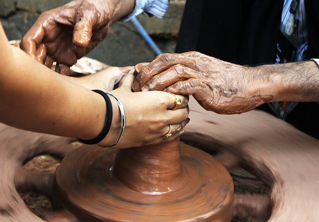 Pottery making