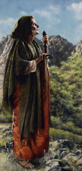 I Arose a Mother in Israel (Deborah). Copyright by Elspeth Young. All Rights Reserved. Courtesy of Al Young Studios.